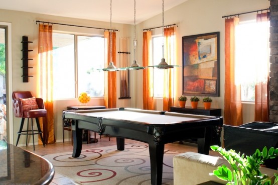 Masculine Game Room Designs