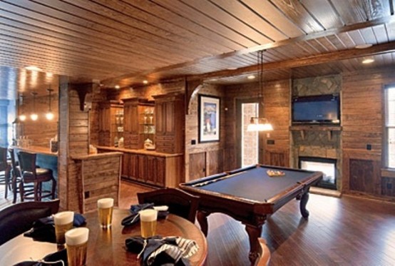 Masculine Game Room Designs