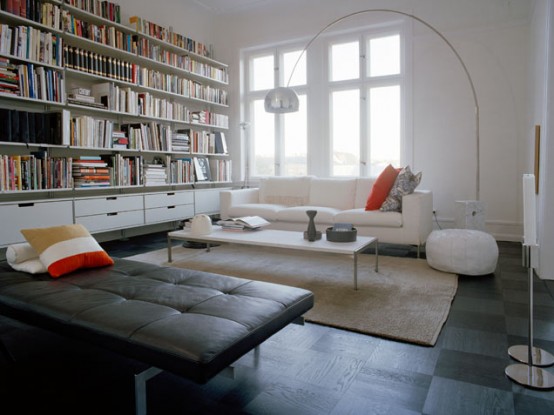 Masculine Living Room In Neutral Colors