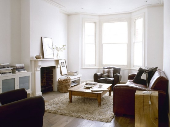 Masculine Neutral Living Room