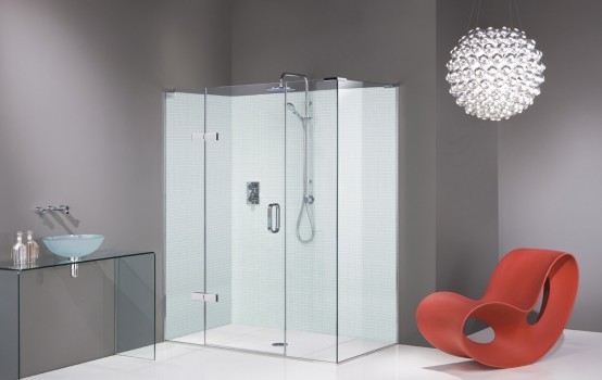 Flexible Shower Enclosures with Hinged Doors And Panels – New Eauzone Plus by Matki