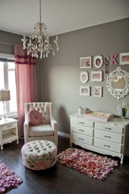 57 Timeless Grey And Pink Home Decor Ideas - DigsDigs