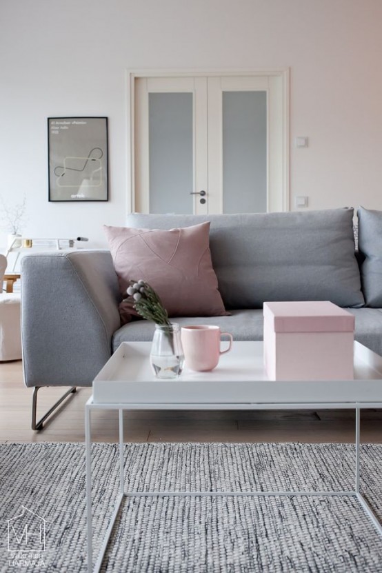 Metallic Grey And Pink 27 Trendy Home Decor Ideas DigsDigs Metallic Grey And Pink 27 Trendy Home Decor Ideas DigsDigs
