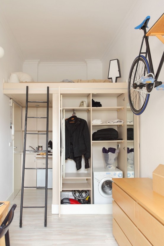 Micro Yet Airy Apartment Of Just 13 Square Meters