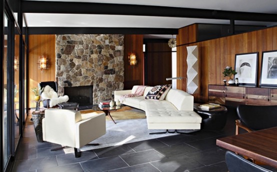 Mid Century House With A Modern Twist In Los Angeles