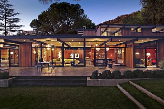 Mid Century House With A Modern Twist In Los Angeles