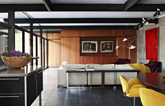 Mid Century House With A Modern Twist In Los Angeles