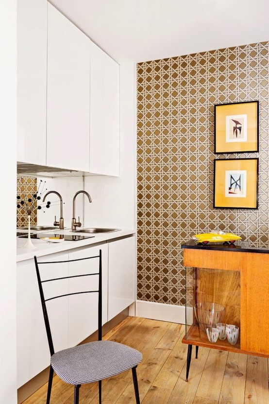 Mid Century Madrid Apartment In Warm Colors