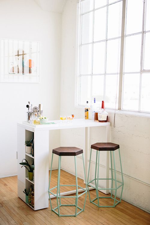 mini bar ideas for small spaces