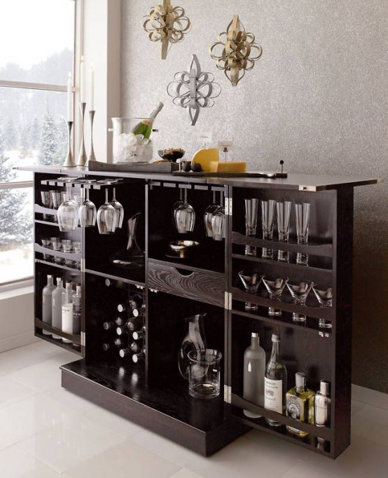 68 Home Mini Bar Designs You Should Try - DigsDigs