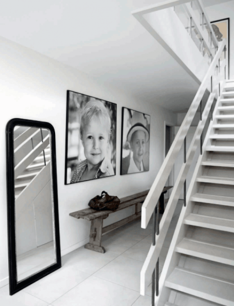 Minimal House With Glazed Walls And Stylish Accents