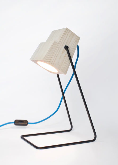 Minimalist 360 Table Lamp Of Natural Wood