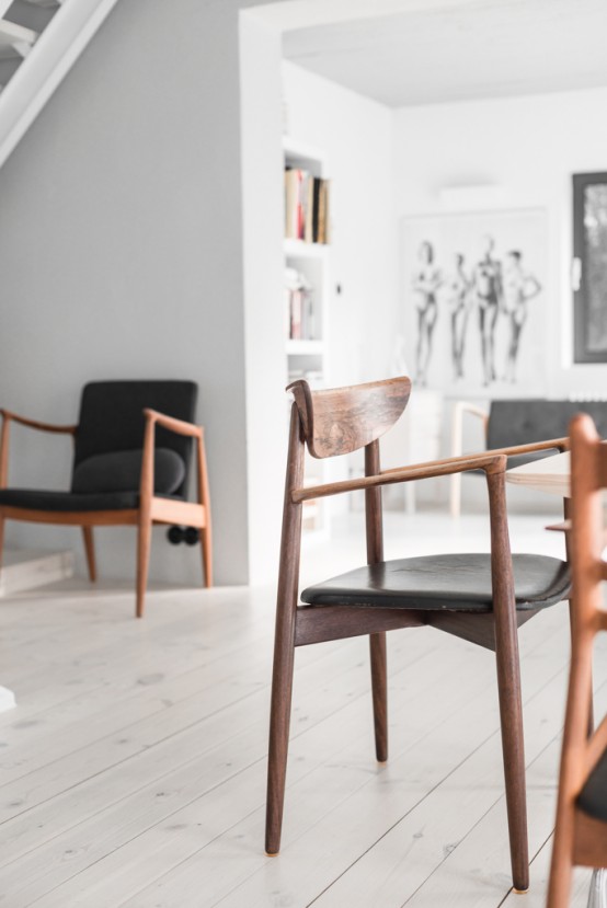 Minimalist And Airy White Loft From A Forge