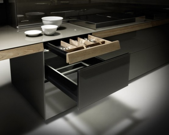 Minimalist And Stylish Genius Loci Kitchen