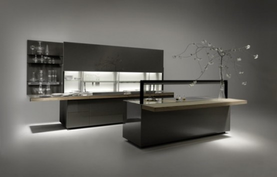 Minimalist And Stylish Genius Loci Kitchen