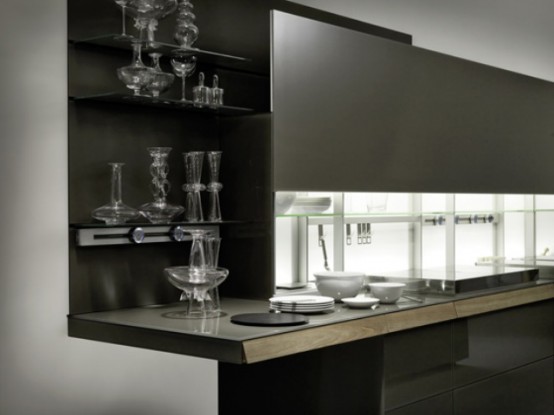 Minimalist And Stylish Genius Loci Kitchen