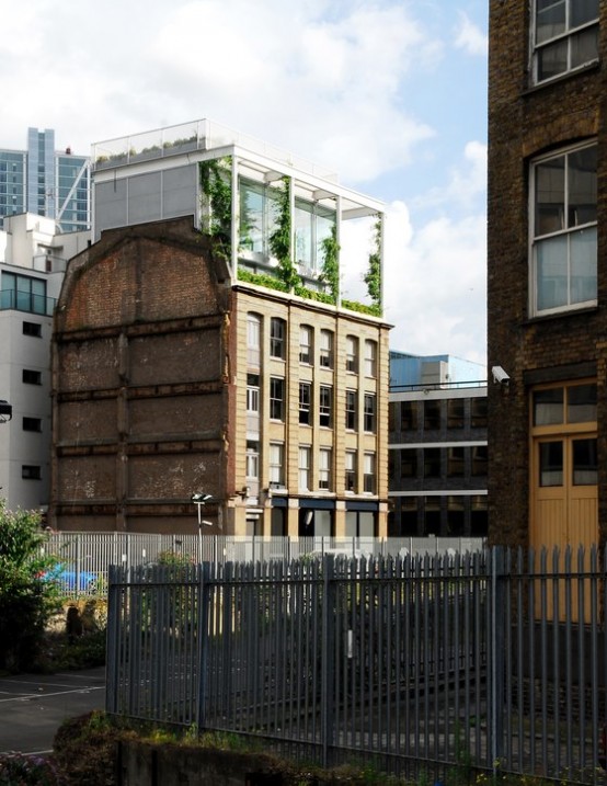 Minimalist Apartment With A Rooftop Garden