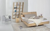 Minimalist Bed With A Tray Area