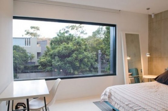 Minimalist Beige And White House