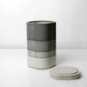 Minimalist Concrete Modular Vases