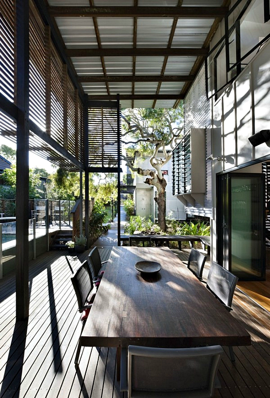 Minimalist House With A Double Height Deck In Australia