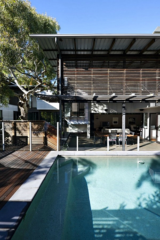 Minimalist House With A Double Height Deck In Australia