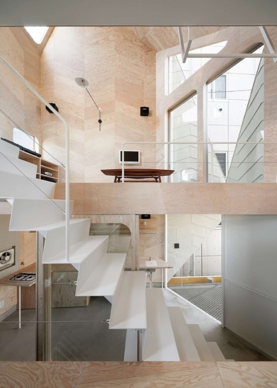 A Building That Is Divided Into Many Tiny Apartments A Building That Is Divided Into Many Tiny Apartments