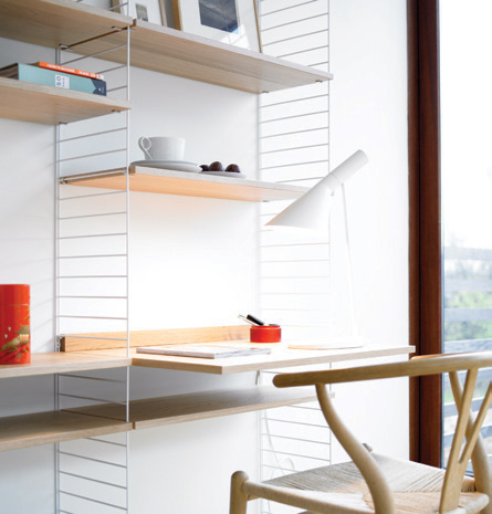 Minimalist Scandinavian Shelving System