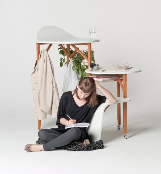 Minimalist Set Of Furniture For Your Working Place