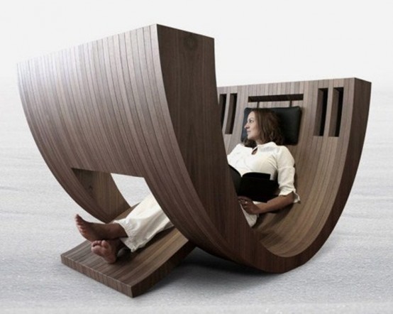 Minimalist Wooden Vessel For Readers