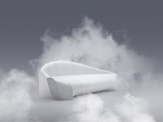 Minimalist Zeppelin Sofa Inspired By Iconic Airships