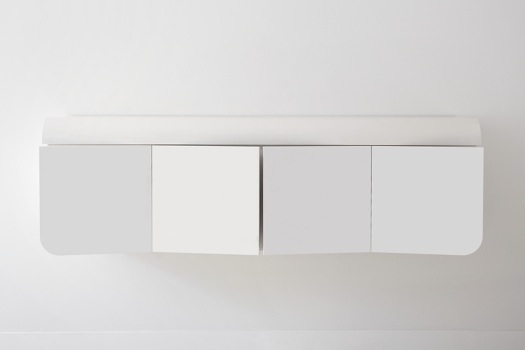 Minimalistic Wall Mounted Cabinet By Rknl