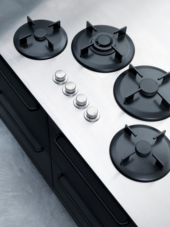 Minimlist Stainless Steel Kitchen