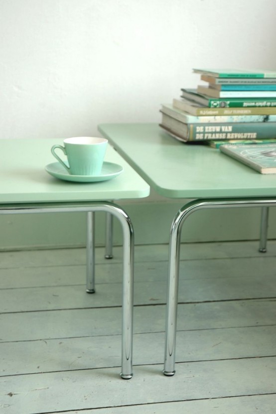 Mint Color In The Interior Ideas