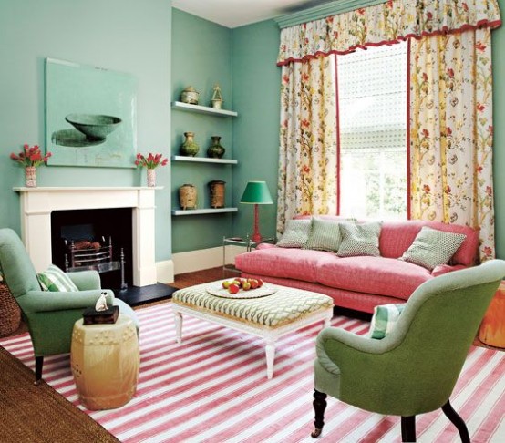 Mint Color In The Interior Ideas