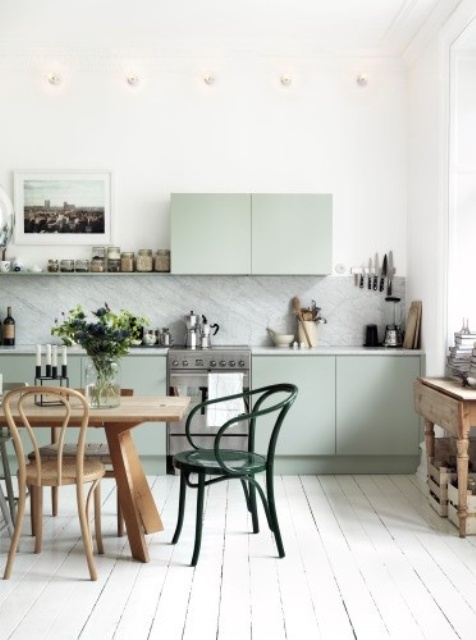 Mint Color In The Interior Ideas