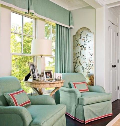 Mint Color In The Interior Ideas
