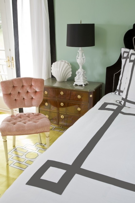Mint Color In The Interior Ideas