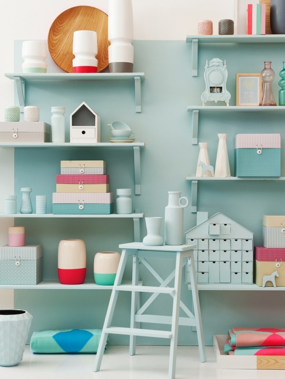 Mint Color In The Interior Ideas