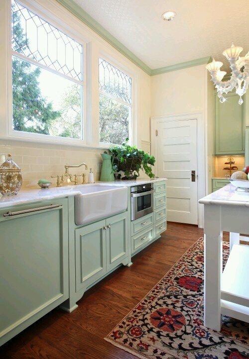 Mint Color In The Interior Ideas