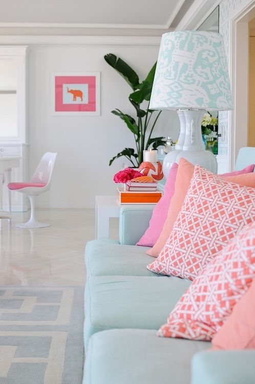 Mint Color In The Interior Ideas