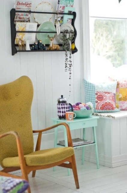Mint Color In The Interior Ideas