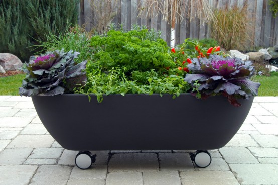 Mobile Tub Like Garden