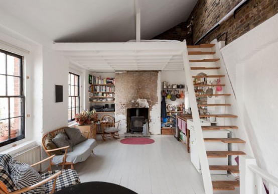 Modern And Fresh House Of An Old Workshop