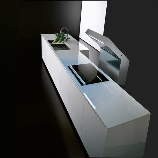 Modern And Luxurious Levoluzione And Sinuosa Kitchen Designs