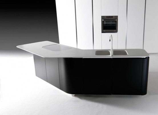 Modern And Luxurious Levoluzione And Sinuosa Kitchen Designs