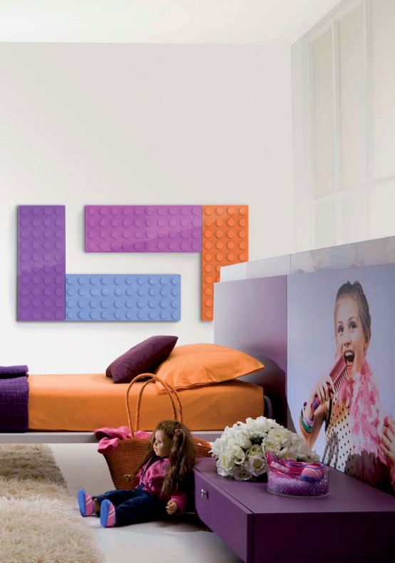 Modern And Stylish Lego-Like Radiators
