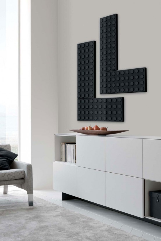 Modern And Stylish Lego Like Radiators