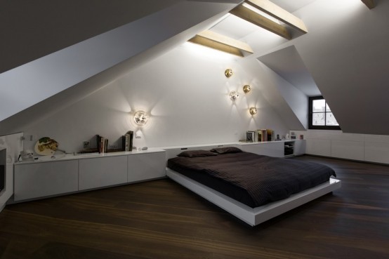 Modern Attic Apartment With Exciting Design And Stunning Views