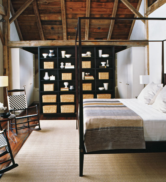 Modern Barn Bedroom